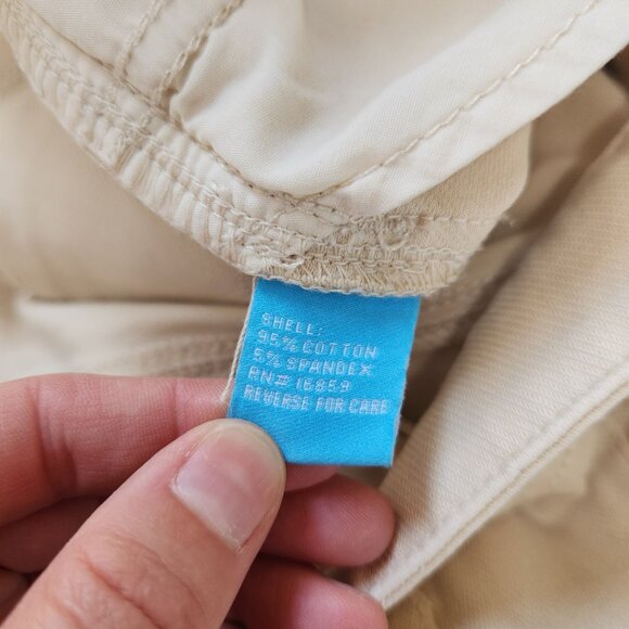 J. McLaughlin Lexi Jeans Tan Beige Stretch Pants Chinos Career Women's 10 - Picture 8 of 9